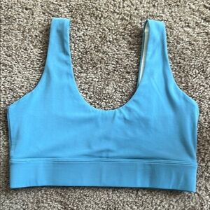 Women's Varley  Blue Sports Bra - Size Medium